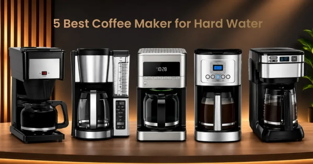 5 best coffee maker for hard water alt text