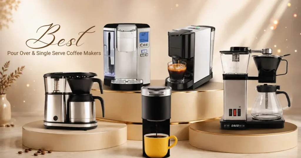 Best pour over coffee maker picks — 5 drip and single serve models compared