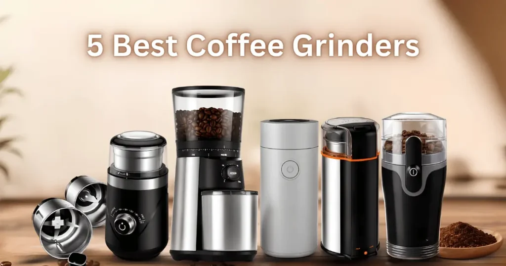 5 best electric coffee grinders for beans - top coffee grinder picks compared