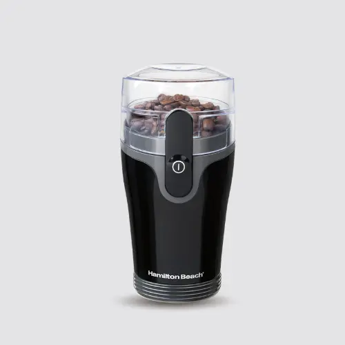 Hamilton Beach electric coffee grinder with stainless steel blades