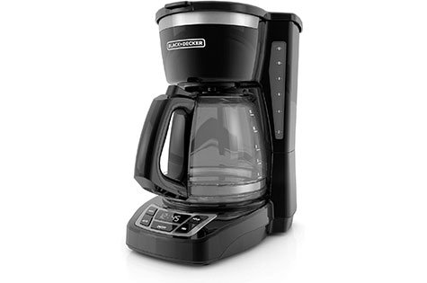 The BLACK+DECKER CM1160B 12-Cup Programmable Coffee Maker