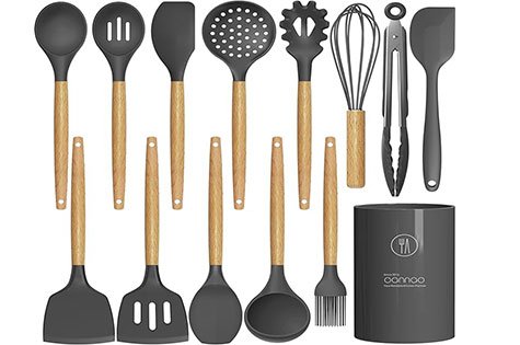 4 Pcs Silicone Cooking Utensils Kitchen Set