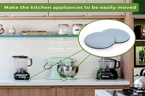 COVERCORNER Appliance Sliders for Kitchen Appliances