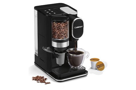 Cuisinart Single Serve Coffee Maker + Coffee Grinder