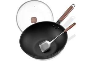 Eleulife Carbon Steel Wok