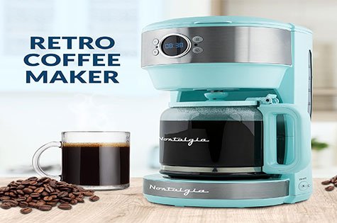 Nostalgia Retro Coffee Maker