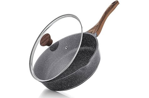 SENSARTE Nonstick Deep Frying Pan