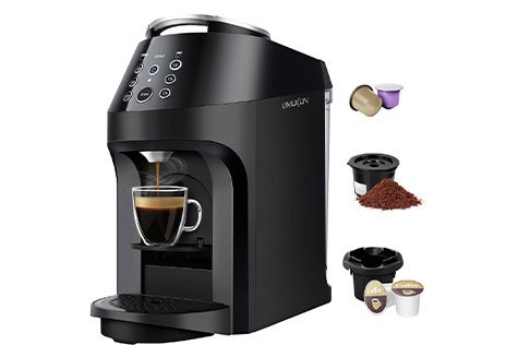 Vimukun 3-in-1 Coffee Maker for Nespresso