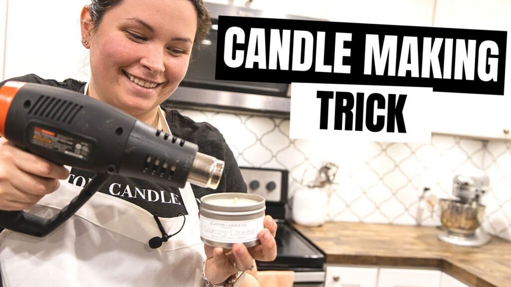 Heat gun for candles