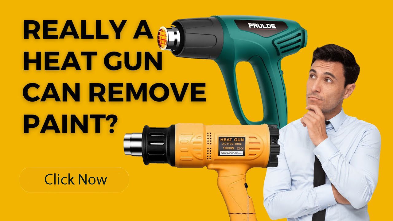 Heat gun for paint removal