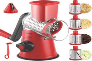 Rotary-Cheese-Grater-Cheese-Shredder---Geedel-Deluxe-Version