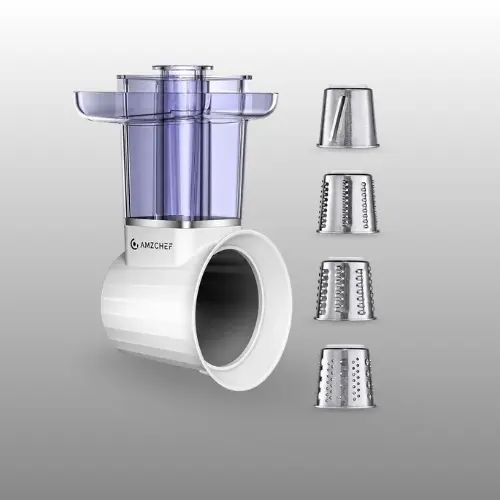 AMZCHEF slicer and shredder attachment for KitchenAid stand mixer