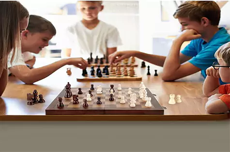 Magnetic Wooden Chess Board Set