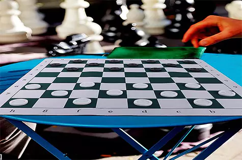 Portable Chess & Checkers Set