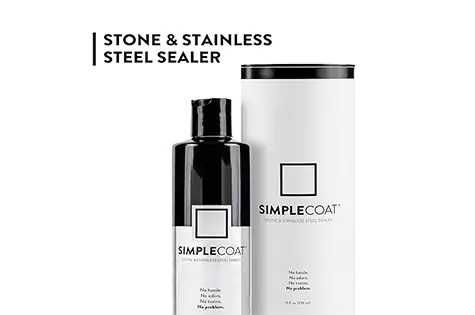 SimpleCoat Natural Stone and Stainless Steel Sealer