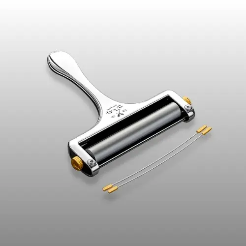 Zulay Kitchen wire cheese slicer with adjustable roller