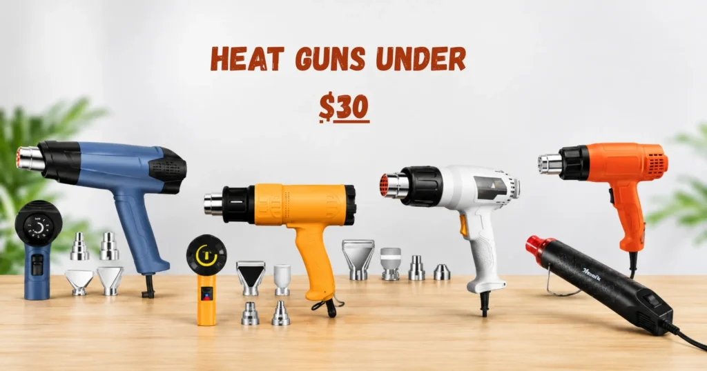 Best heat gun under $30 comparison — 5 top picks
