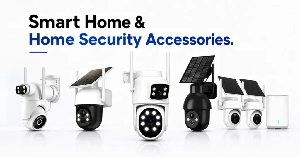 Best smart home security devices 2026 featuring solar powered and wireless outdoor security cameras