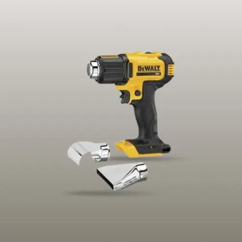 DEWALT 20V MAX cordless heat gun in black and yellow
