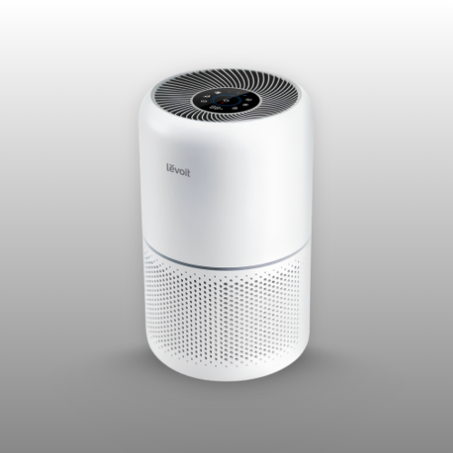LEVOIT air purifier for pet hair and allergies in bedroom