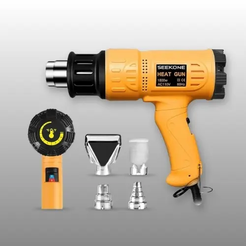  SEEKONE 1800W heat gun in yellow