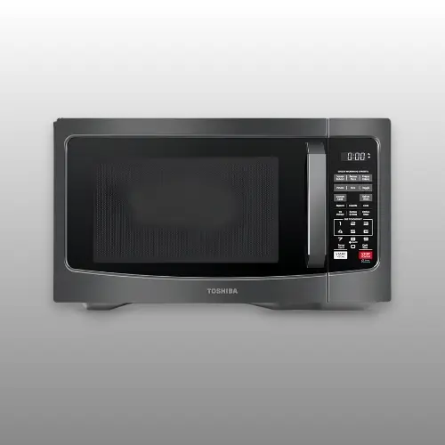 Toshiba EM131A5C-BS black stainless steel microwave