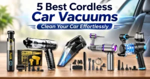 5 best cordless car vacuum cleaners comparison