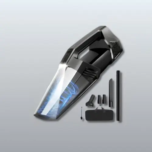 Blestan handheld cordless car vacuum in black