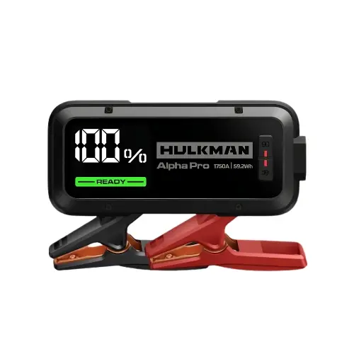Hulkman Alpha85 jump starter with smart LED display screen
