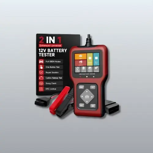 TesGo 2-in-1 OBD2 scanner and battery tester