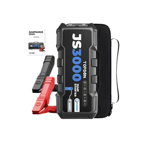 TOPDON JS3000 jump starter with EVA carrying case